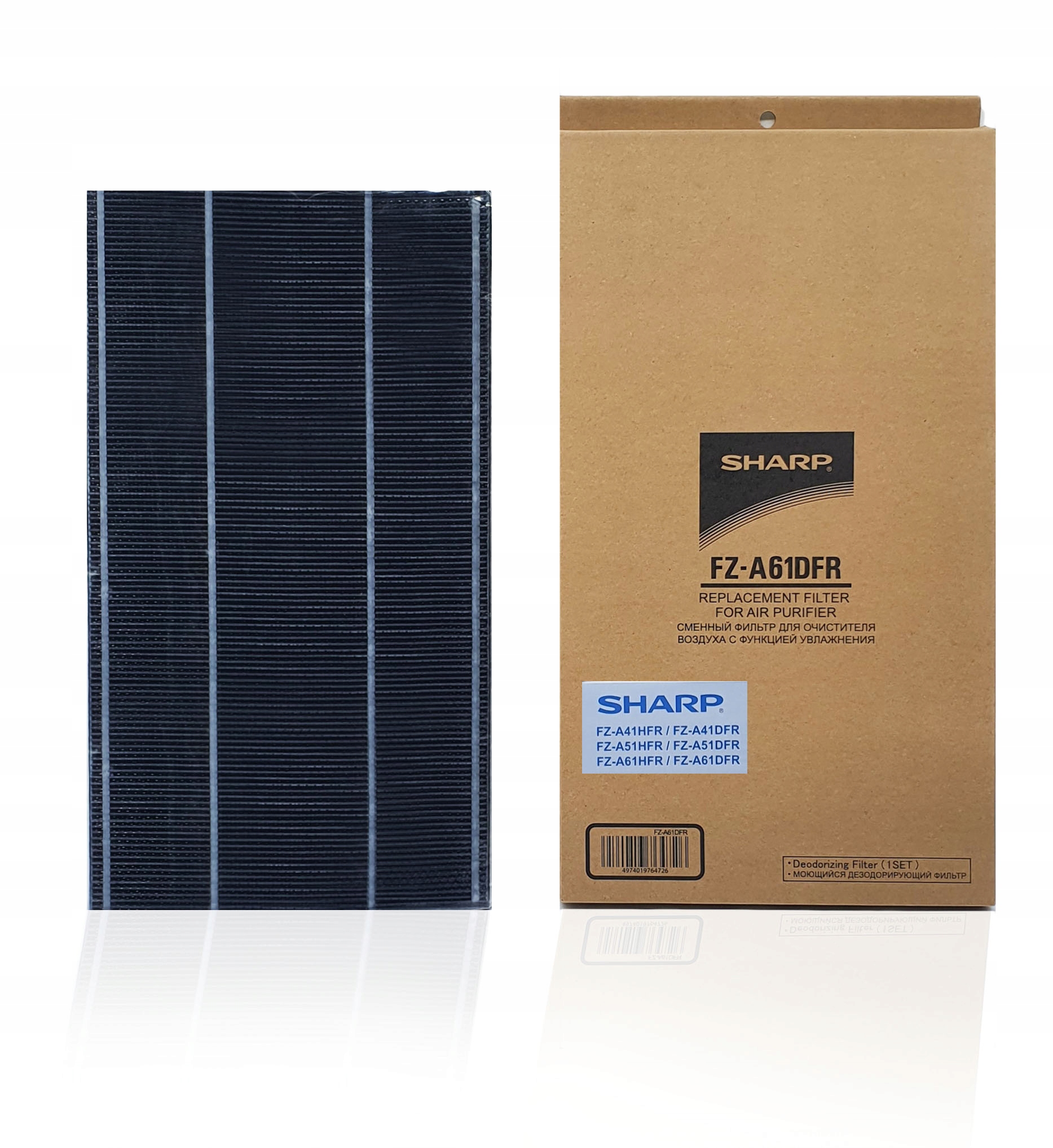 

Sharp FZ-A61DFR filtr węglowy KC-A60EUW, oryginał