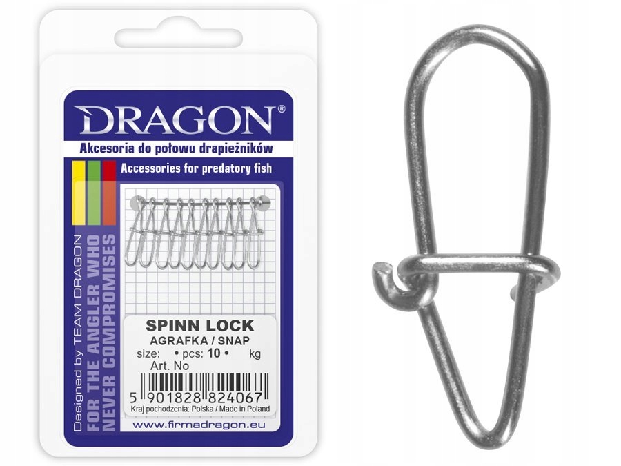 *Agrafka Dragon Spinn Lock 12 50-76-012