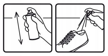 DEZODORANT ODŚWIEŻACZ DO BUTÓW SHOE DEO KAPS 150ml Pojemność 150 ml