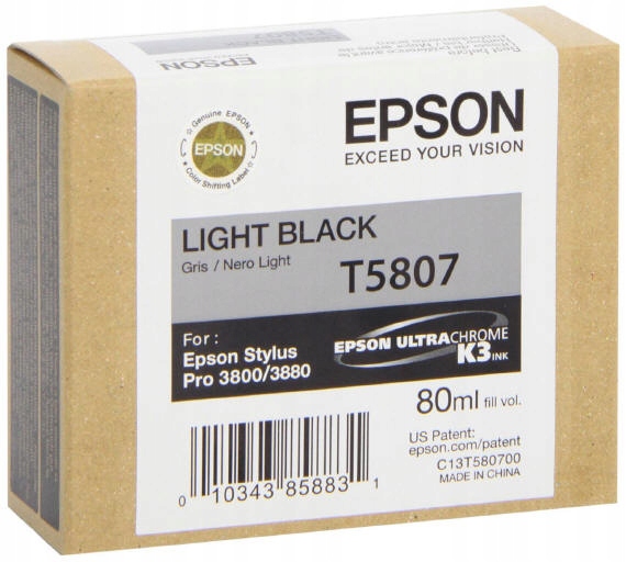 Atrament Epson C13T580700 čierny (black)