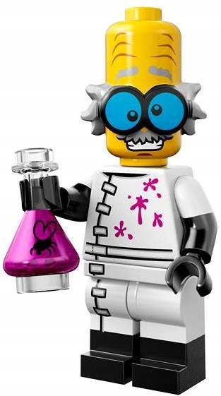

Lego Minifigures Seria 14 Szalony Naukowiec 71010