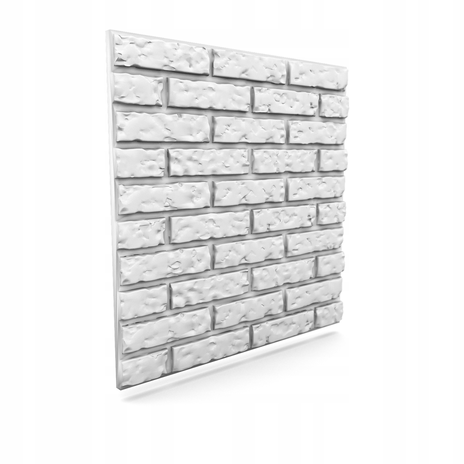 

Panele Dekoracyjne Ścienne 3D 60x60 Stara Cegła