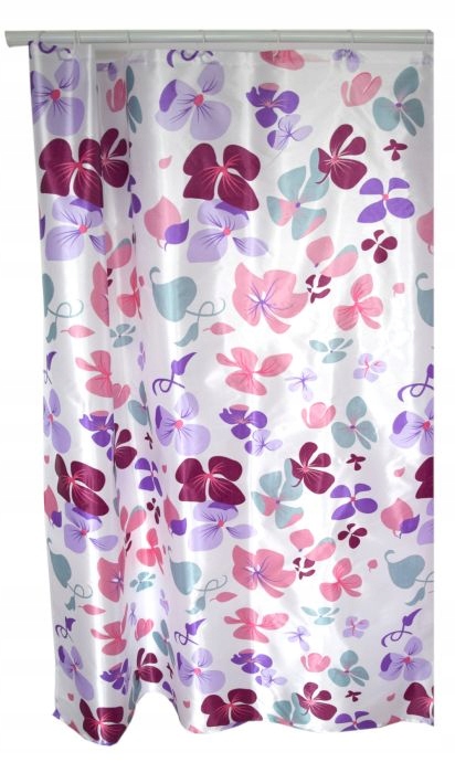 

Zasłona Prysznicowa Gruba Pe 180x200 dużo wzorów