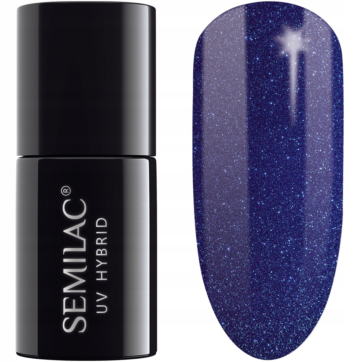 

Semilac Lakier Hybrydowy 087 Glitter Indigo 7ML