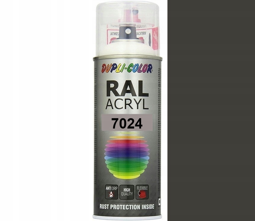 MOTIP RAL ACRYL 7024 POŁYSK DUPLI-COLOR FARBA AKRYL SPRAY 400 ML