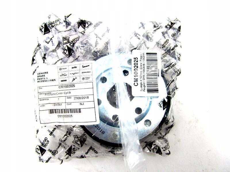 ORYGINALNE sprzęgło Piaggio 50 Free Fly Liberty Numer katalogowy części 4CM1002025