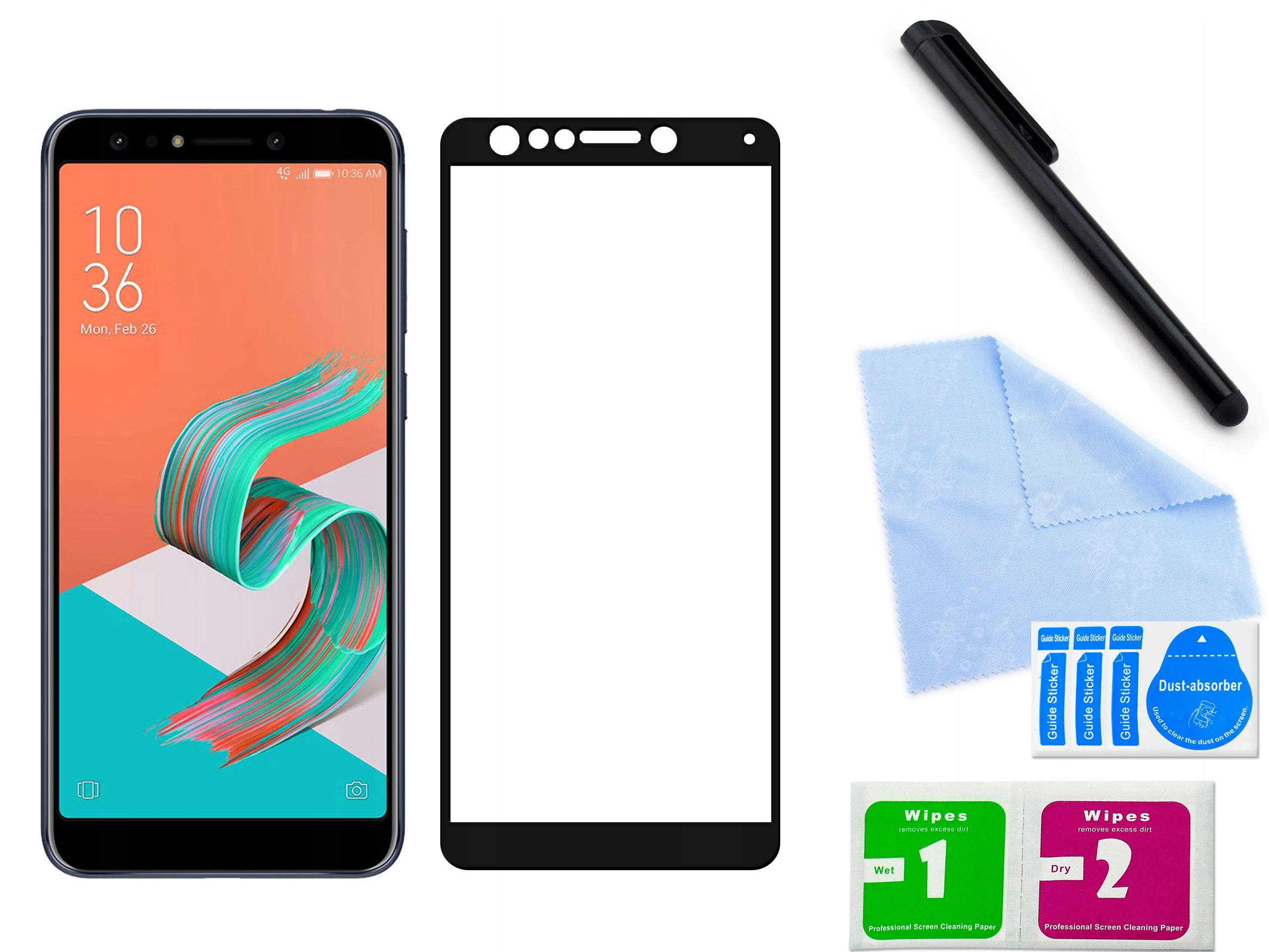 

Zaokršglone szkło do Asus ZenFone 5Q Czarne