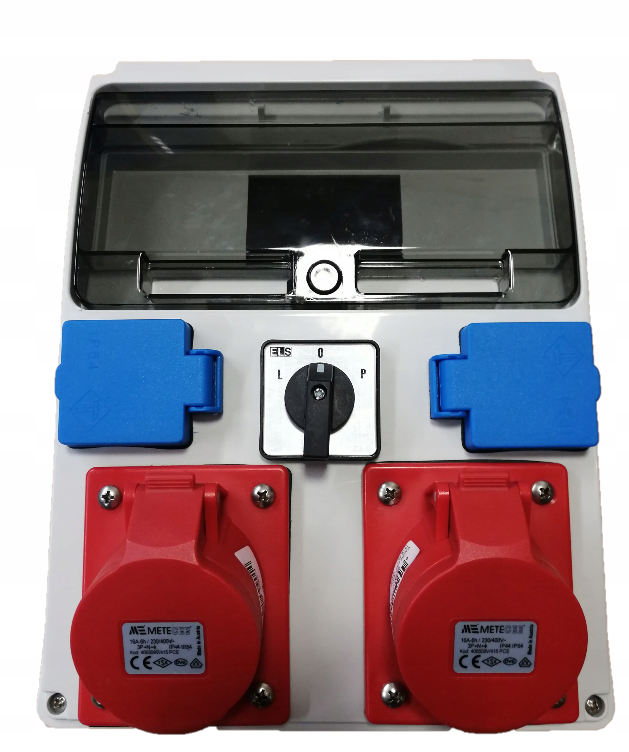 

Rozdzielnica Budowlana 32/5 16/5 2x230V wył L-0-P