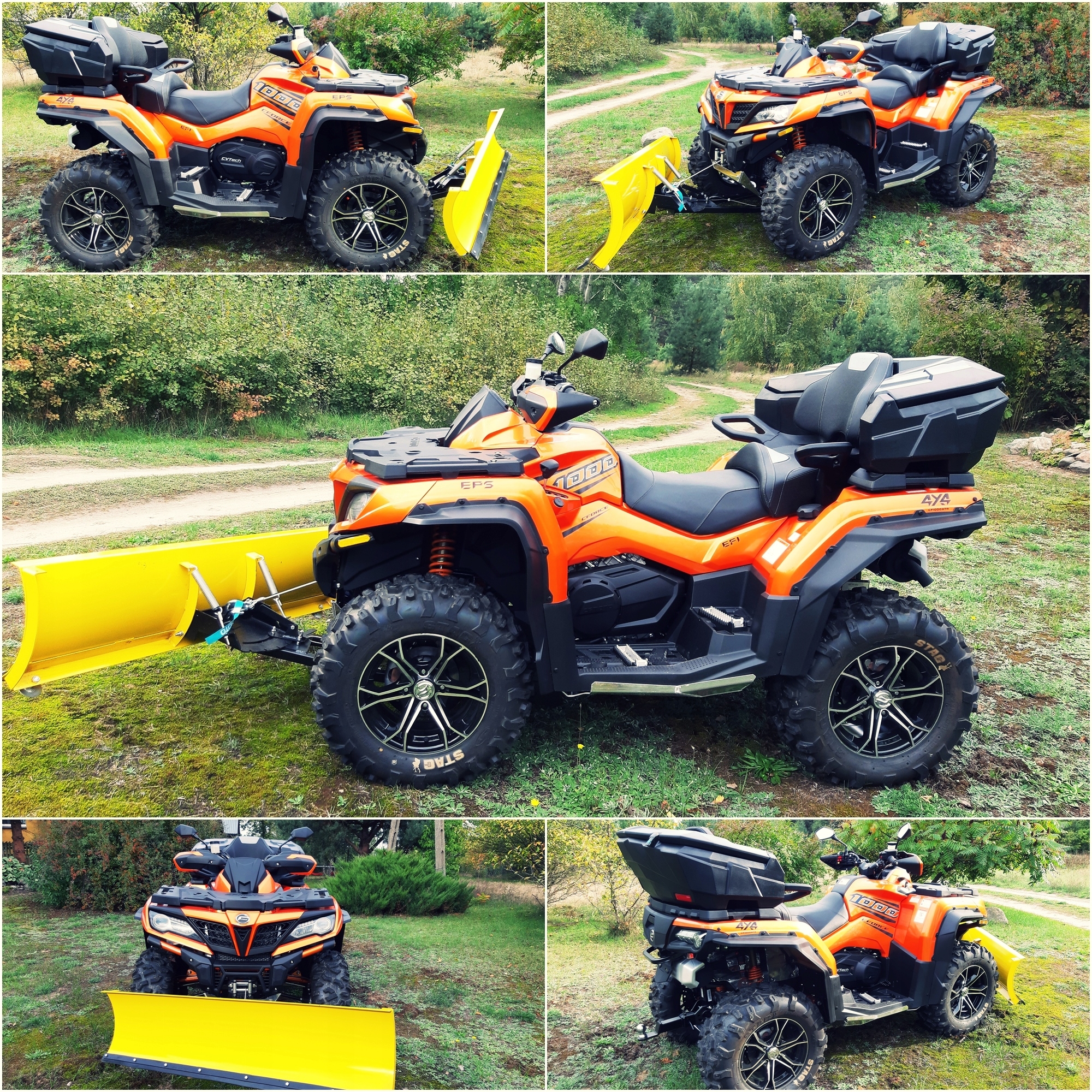 Kufer na quada CF MOTO 850 1000 do Quada CFMOTO