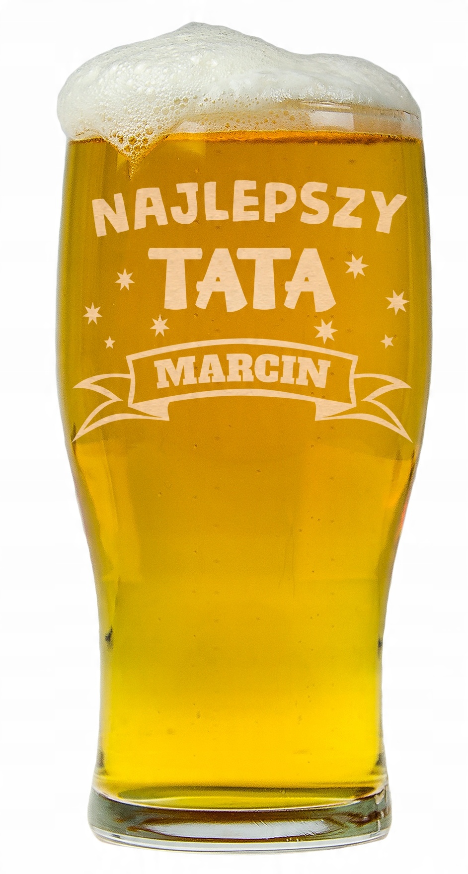

Szklanka Na Piwo Dla Taty Ojca Grawer Z Imieniem