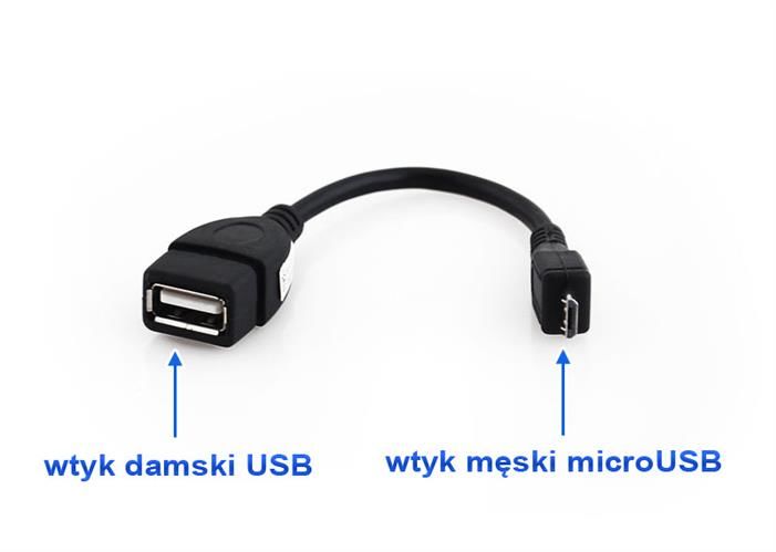 KABEL PRZEJŚCIÓWKA ADAPTER MICRO USB OTG TABLET Marka Inna