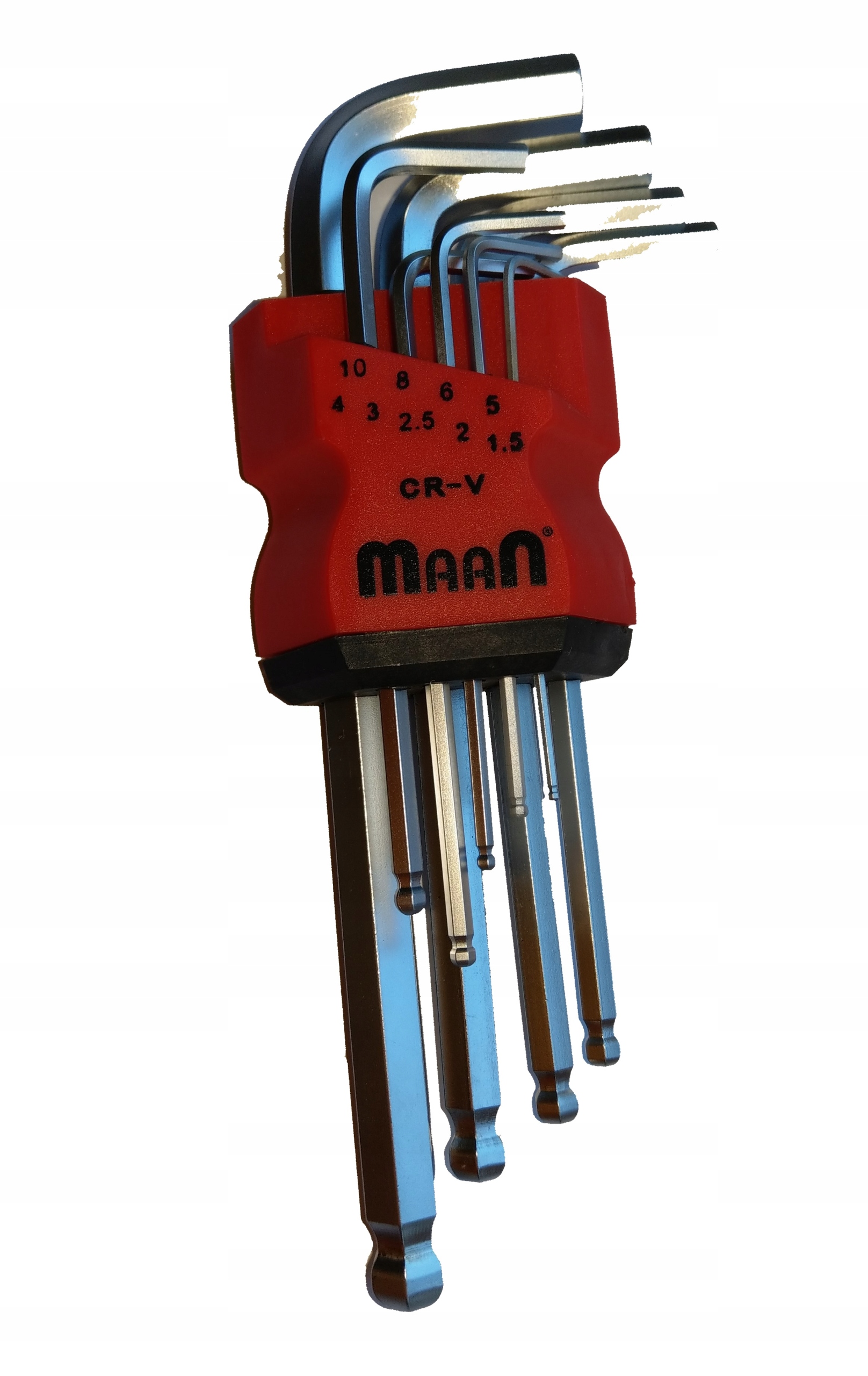 KLUCZE IMBUSOWE ZESTAW 9elem 1,5-10mm IMBUS IMBUSY EAN (GTIN) 5907776916717