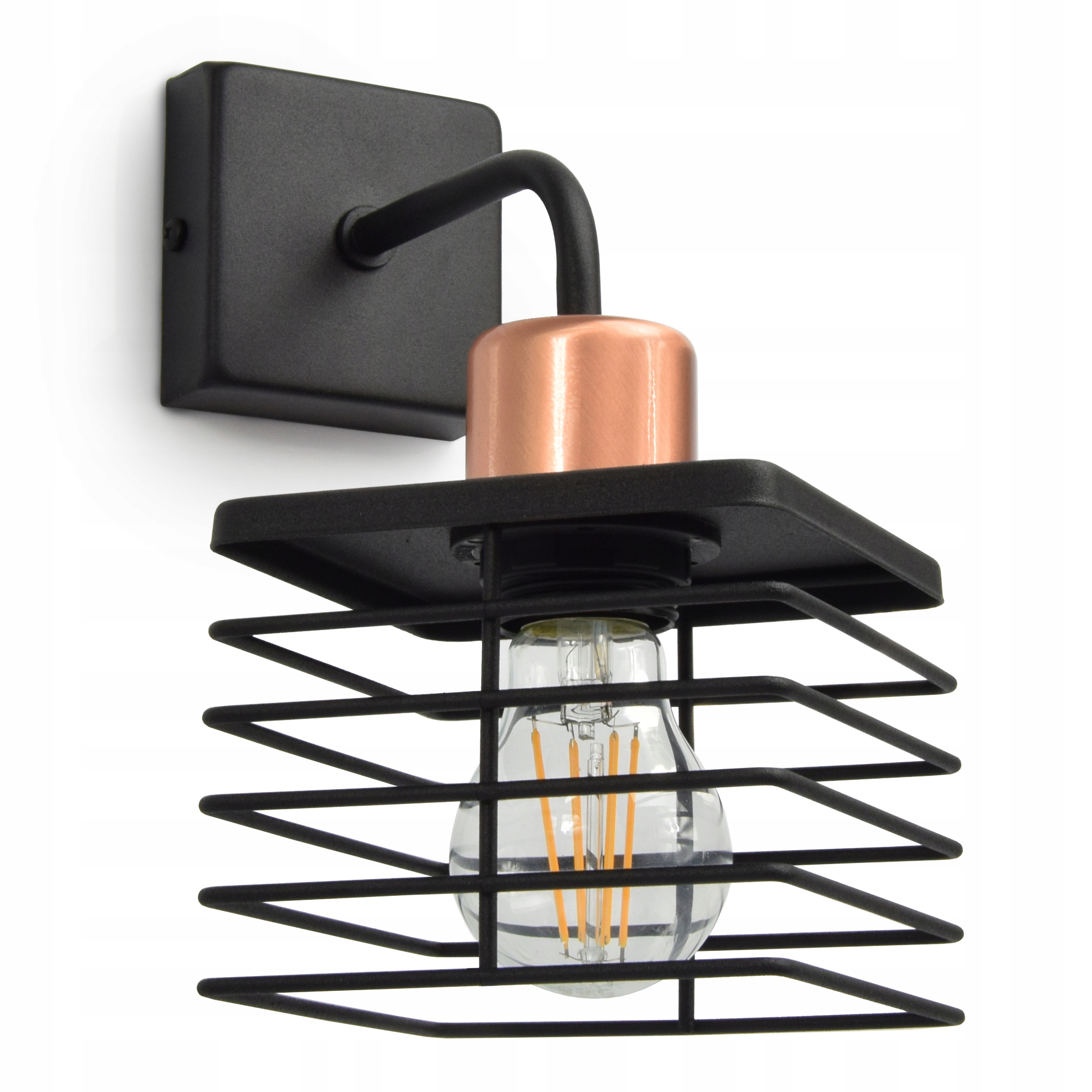 

Kinkiet Ścienny Nowoczesny Retro Loft Edison Led