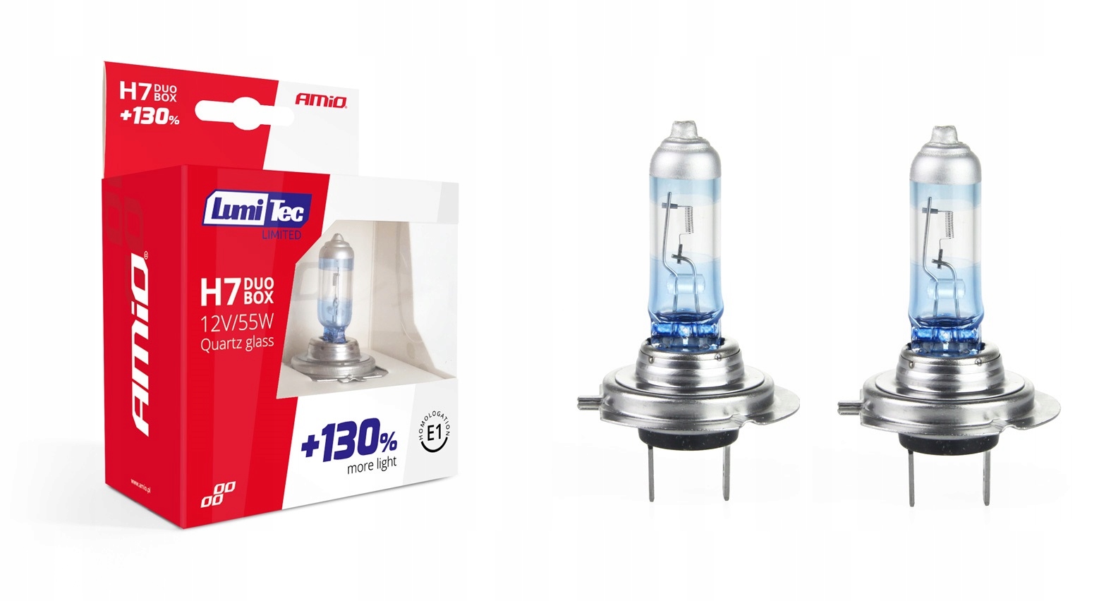

Żarówki H7 12V 55W LumiTec Limited +130% 2 sztuki