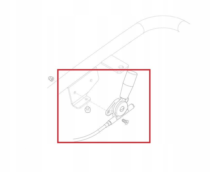 AMMANN ORYGINALNA Linka gazu do skoczka ACR 2-80241128 Marka Ammann