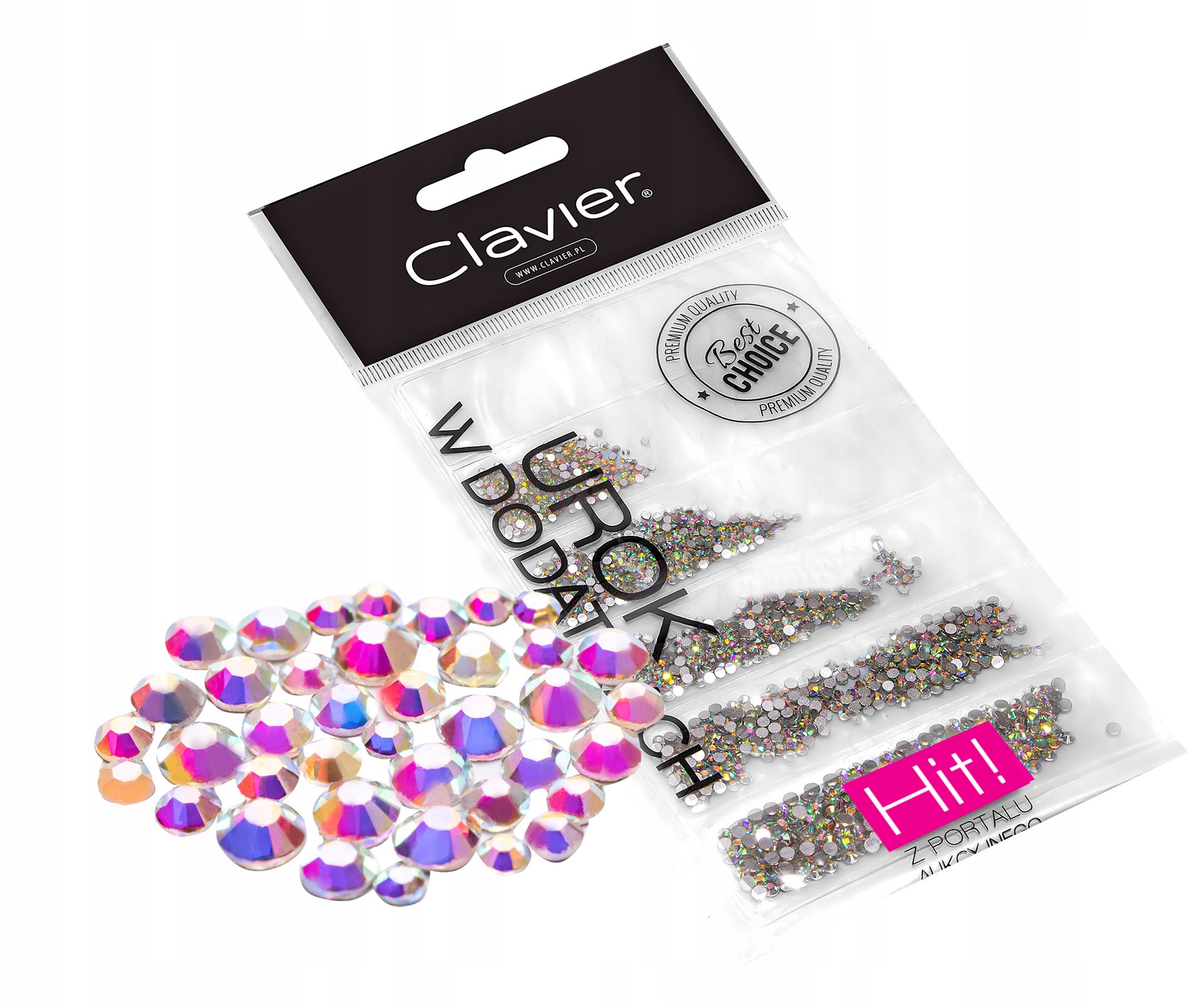 CYRCyrkonie Szklane Ozdoby Różne Rozmiary 1440 Szt.