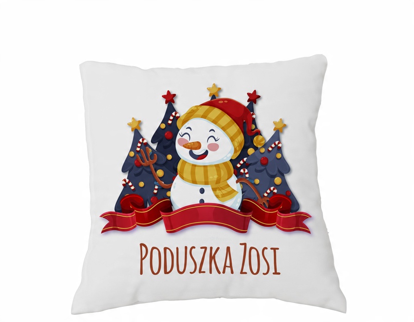 

Poduszka Święta Mikołajki Z Imieniem