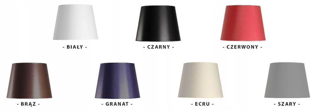 Lampa Drewniana - Ajda M kabel ukryty ABAŻUR 45 cm Marka inna