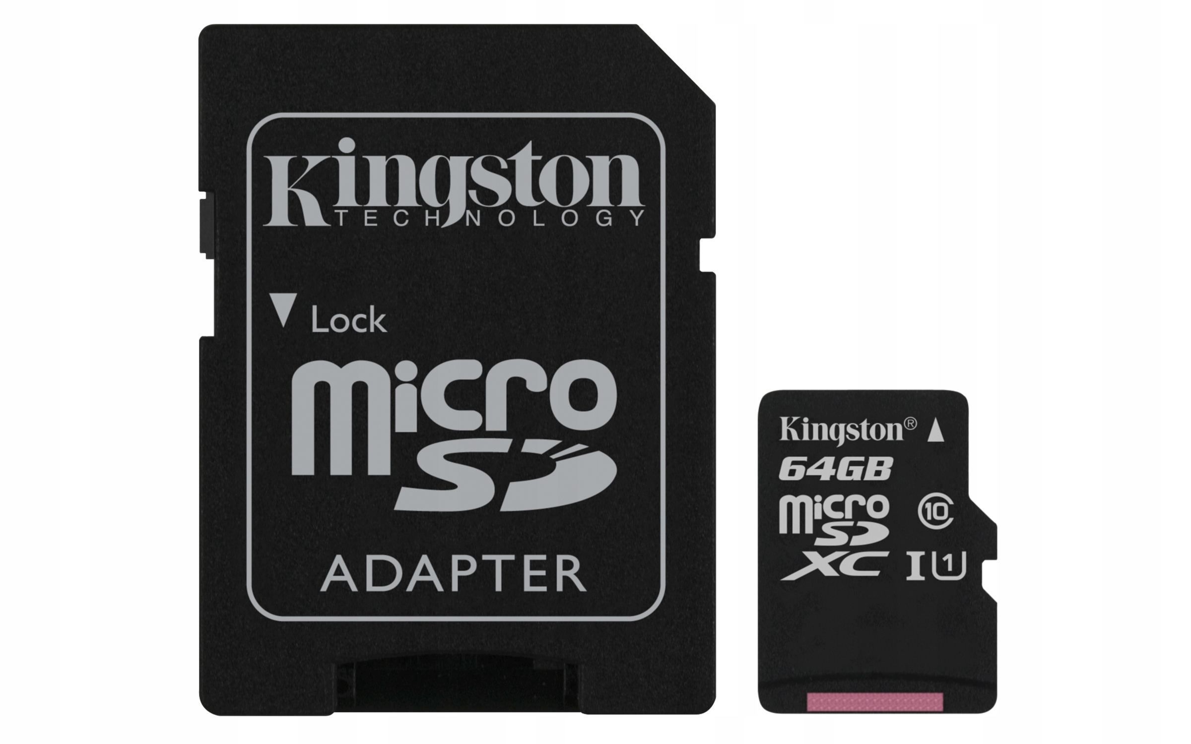 Karta Kingston microSD Class 10 64GB + Adapter Typ karty SD