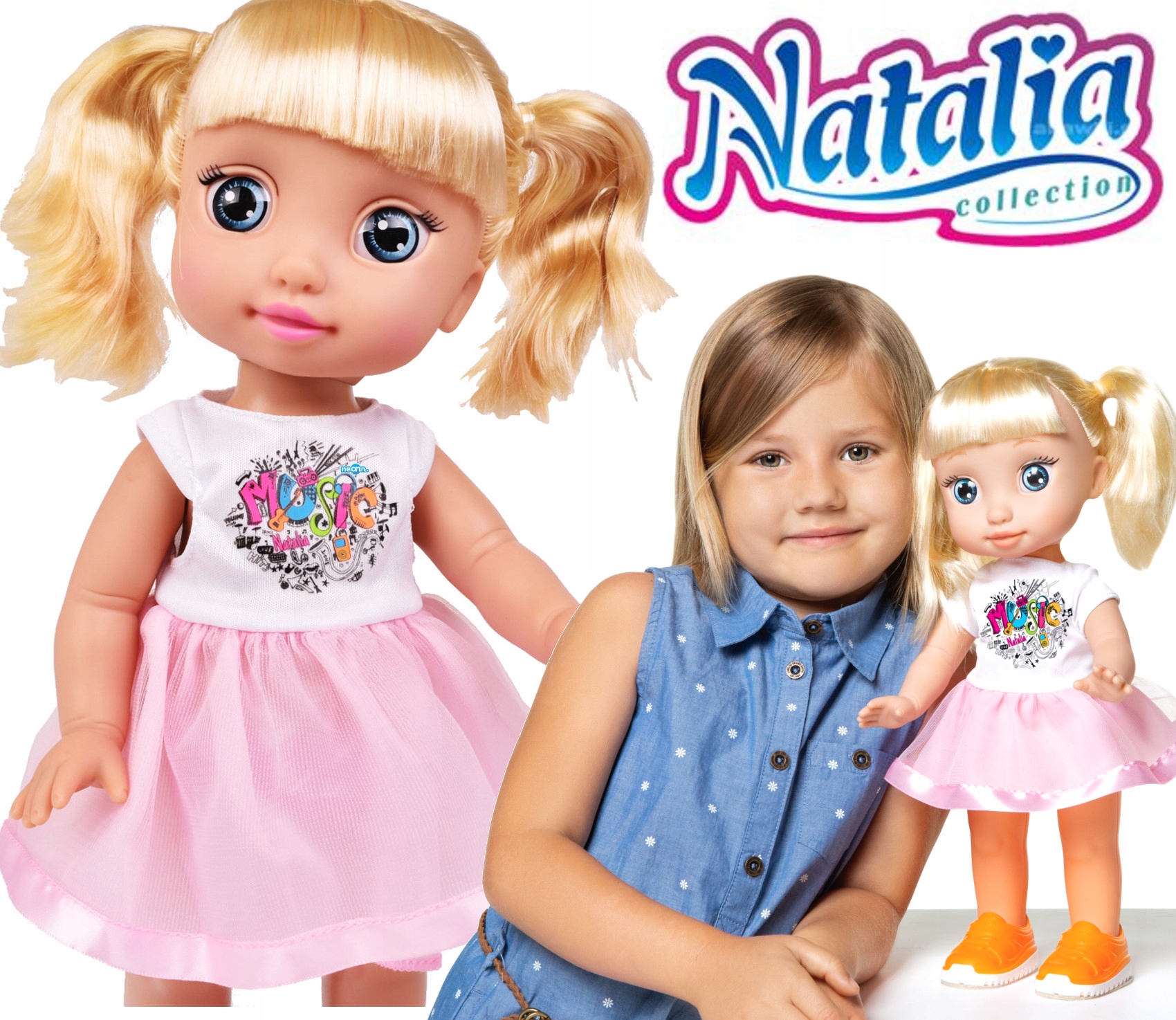 

Natalia lalka chodząca interaktywna Mówi śpiewa Pl