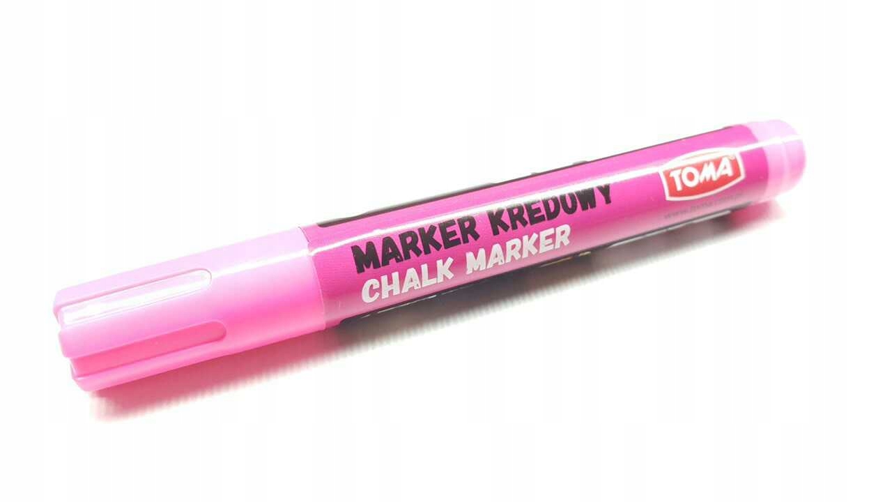 TOMA MARKER KREDOWY, KREDA W PISAKU TO-292 RÓŻ NEO