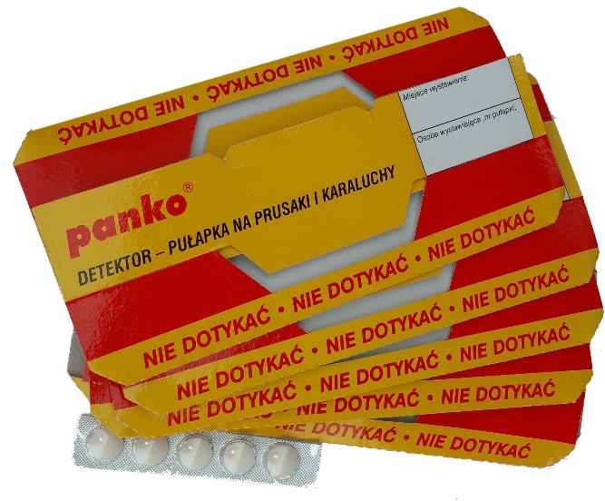 

5x Lep Na Prusaki Karaluchy Pułapka Klejowa Panko
