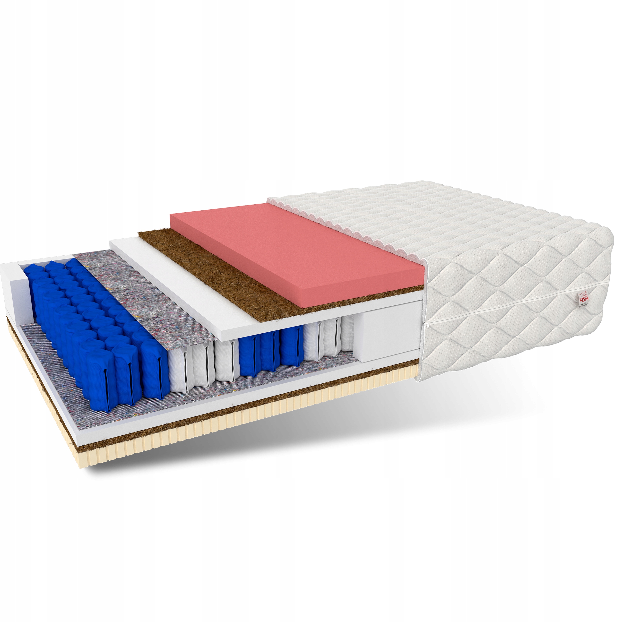 

Materac kieszeniowy visco Fdm Paola Max 160x200