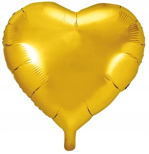 

Balon Foliowy Serce Złoty 45 CM Urodziny Impreza