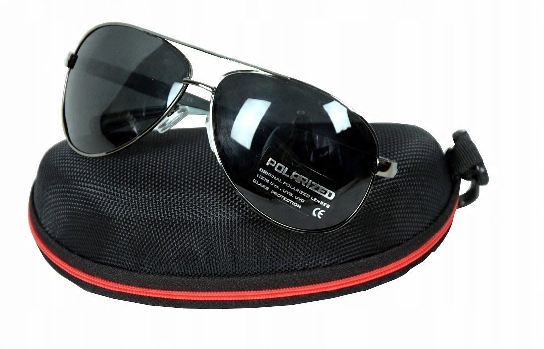 

Pilotki Awiatory Fleks Okulary Polaryzacja + Etui
