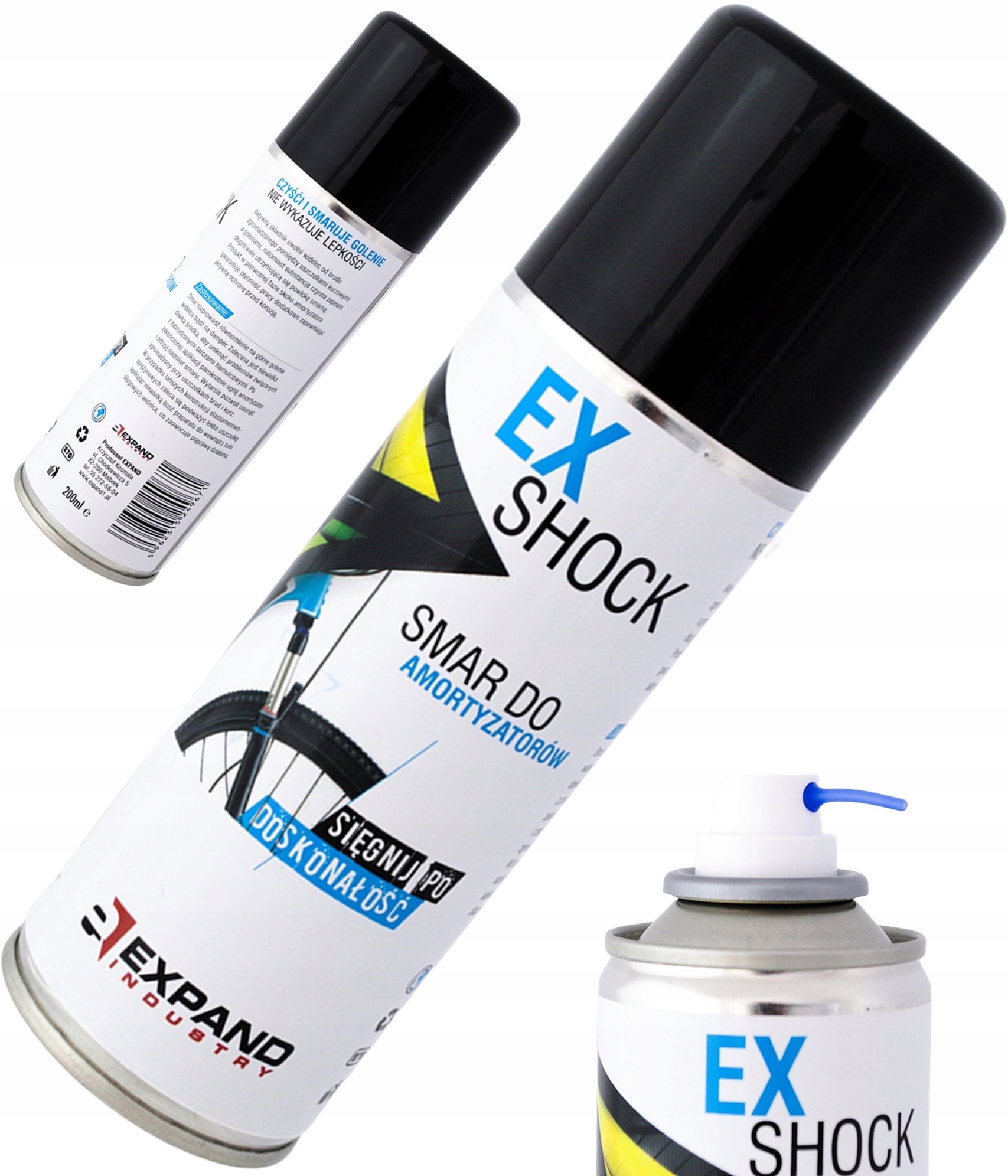 EXPAND SMAR DO AMORTYZATORÓW EX SHOCK 200ml SPRAY ROWEROWY
