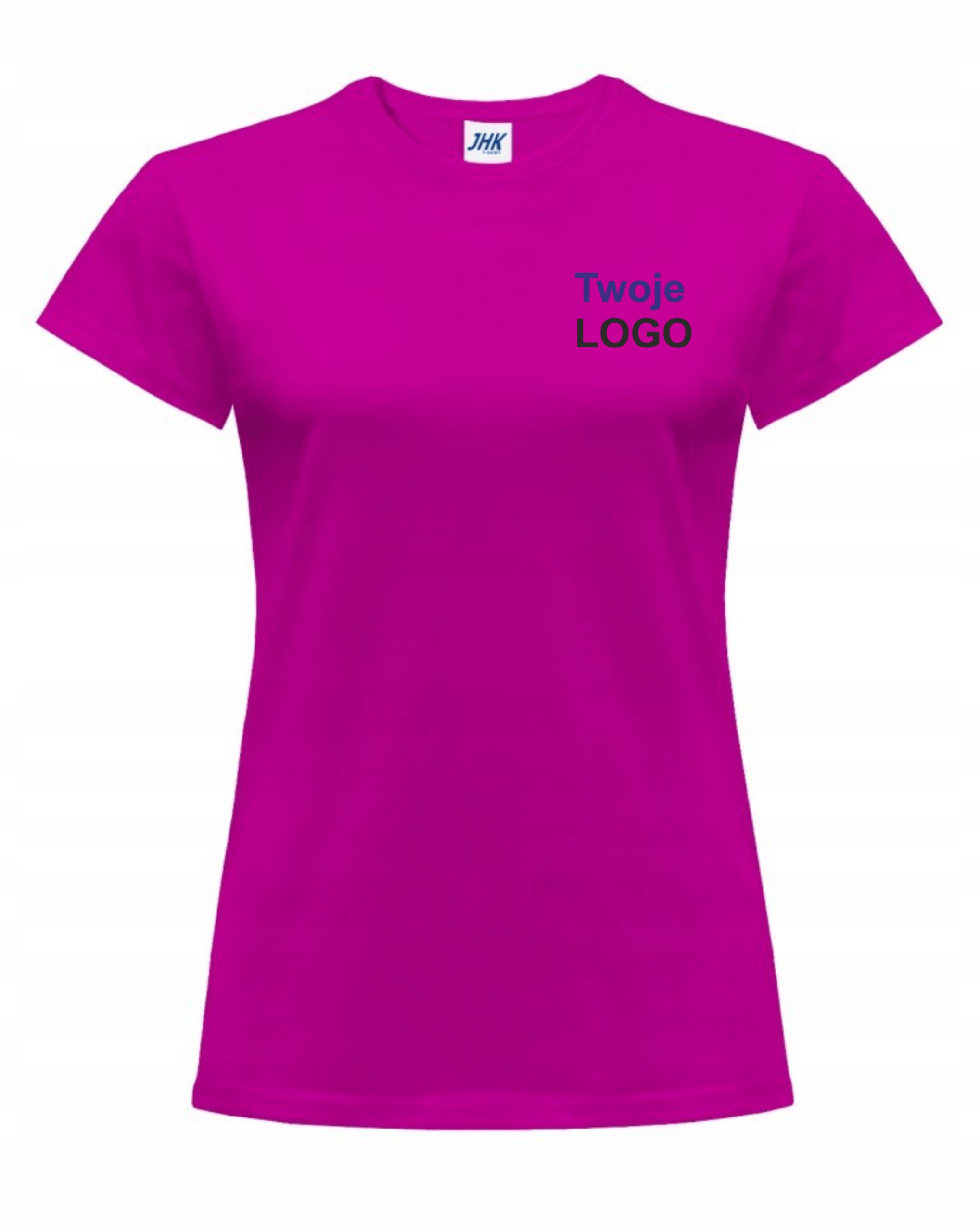 Koszulka damska 2x nadruk REKLAMA przód+tył KOLORY Kod producenta MBW1008