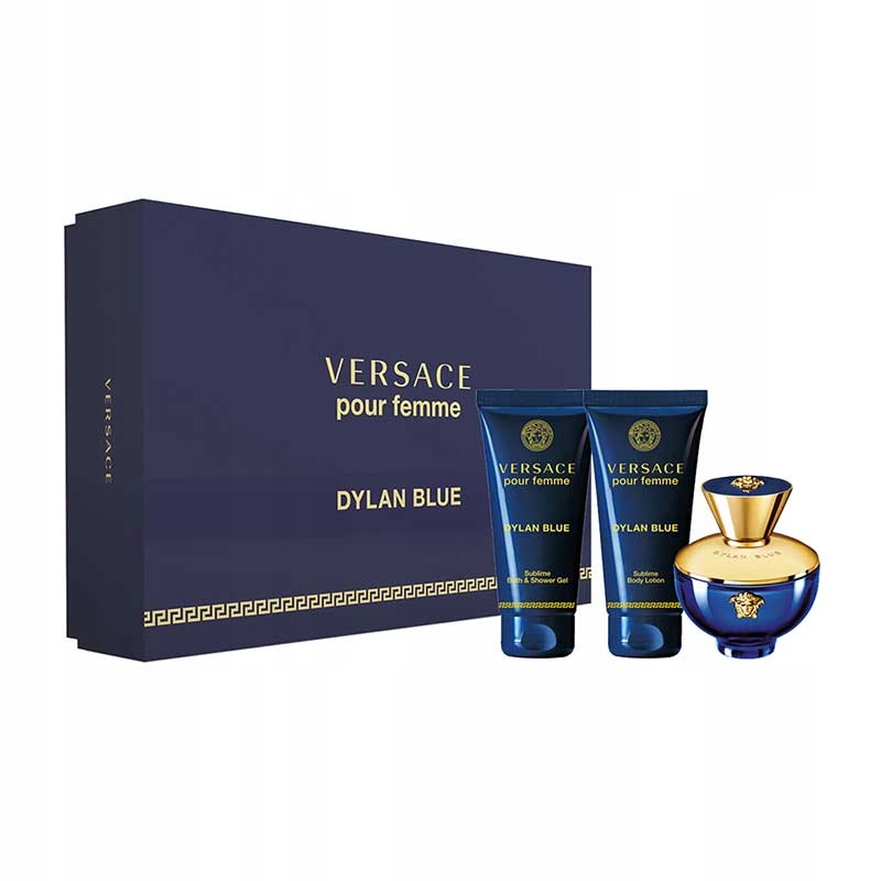 VERSACE POUR FEMME DYLAN BLUE EDP 50 ML ZESTAW