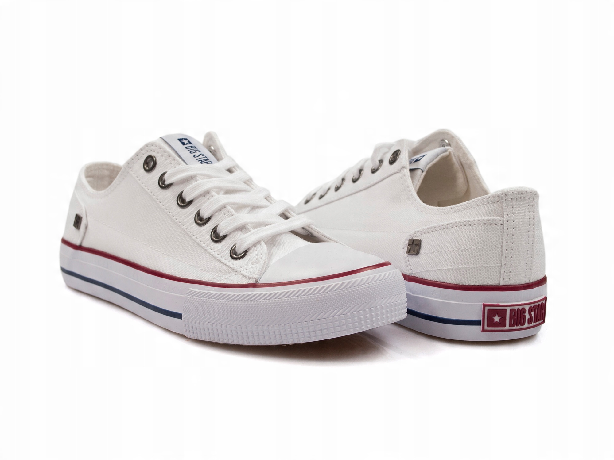 

trampki Big Star damskie 41 tekstylne niskie Białe