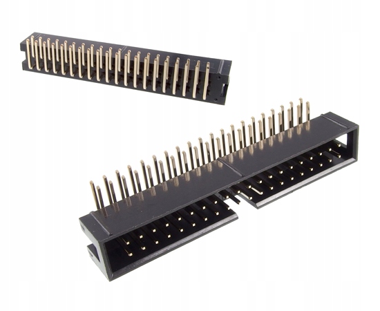 

Złącze BH-40R kątowe PIN40 do druku 2,54mm x2szt