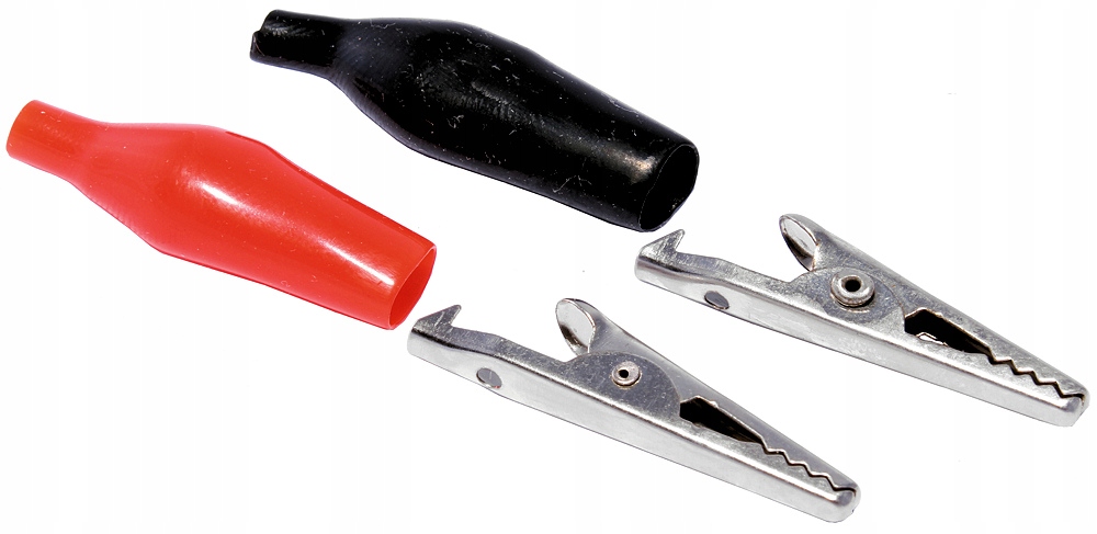 

Krokodylek 35mm 2szt Czarny Czerwony Izolowany