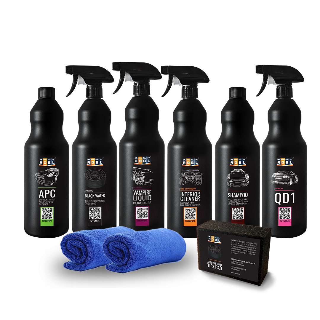 Profesjonalny Zestaw detailingowy na START ADBL 2