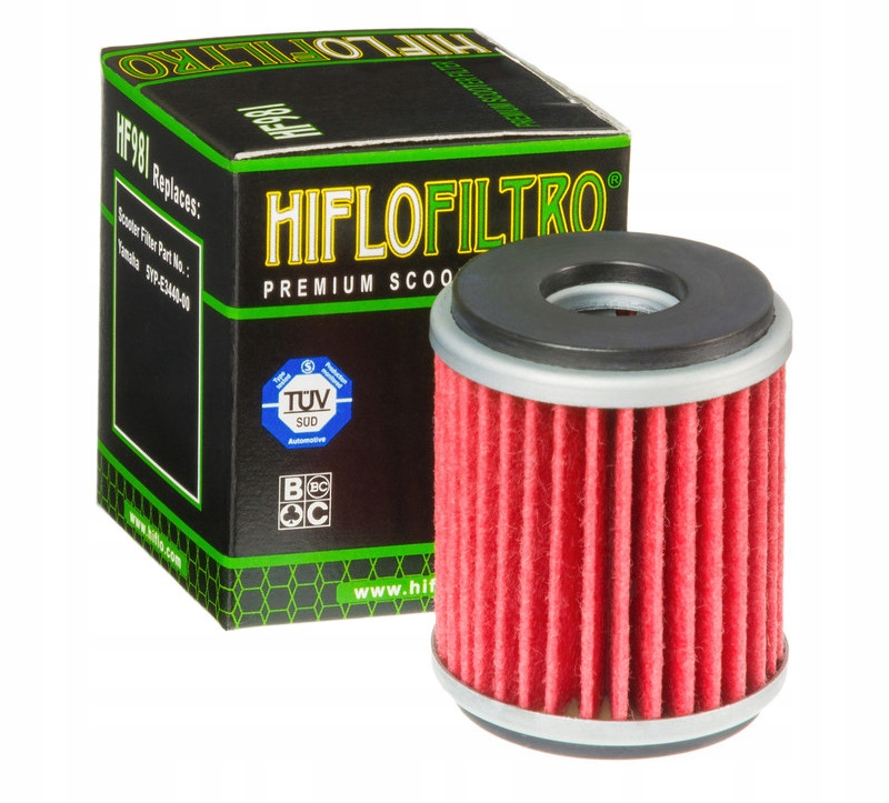 

Filtr oleju HF981 Mbk 125 City Yamaha YP125 VP125