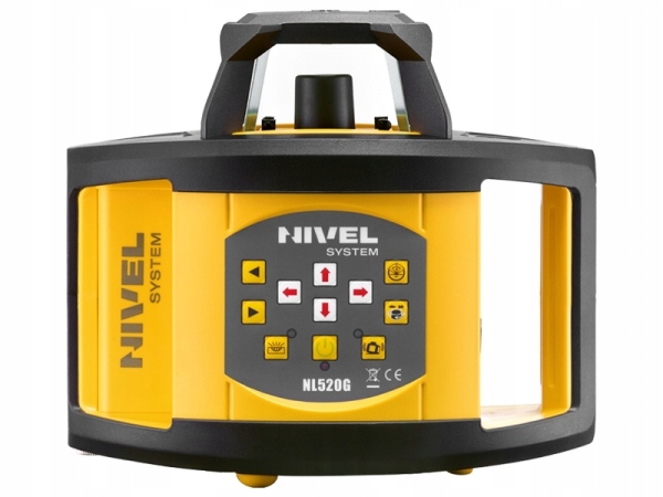 Niwelator laserowy Nivel System NL520G zestaw Zasięg 500 m