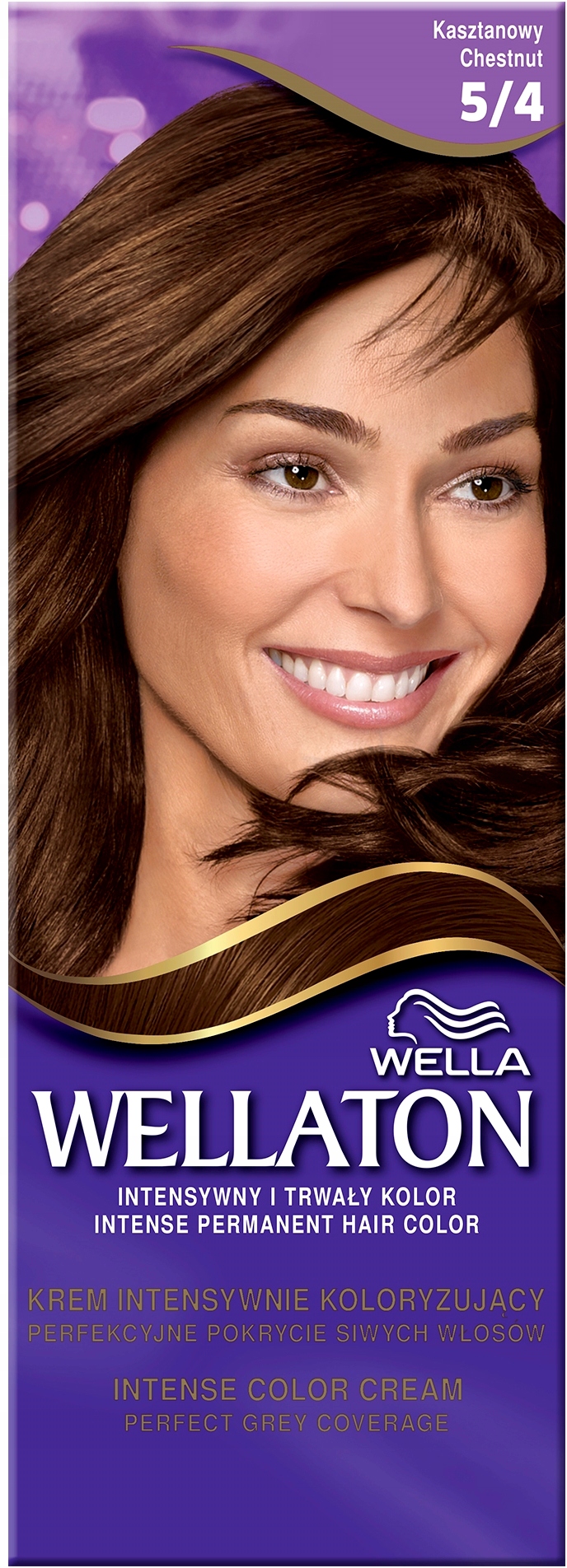 Wella Wellaton Farba Krem Kasztanowy 5/4