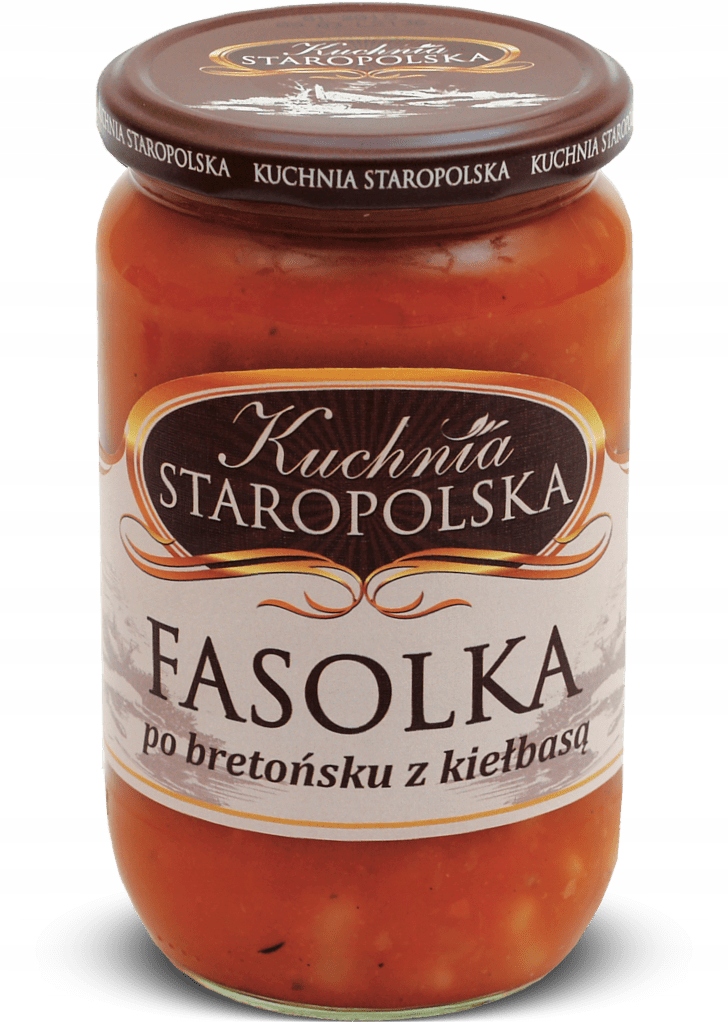 Levně 5 x Kuchnia Staropolska Fazole po bretaňsku s klobásou 700 g