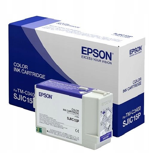 Atrament Epson ColorWorks TM-C610 SJIC15P, C33S020464 červený