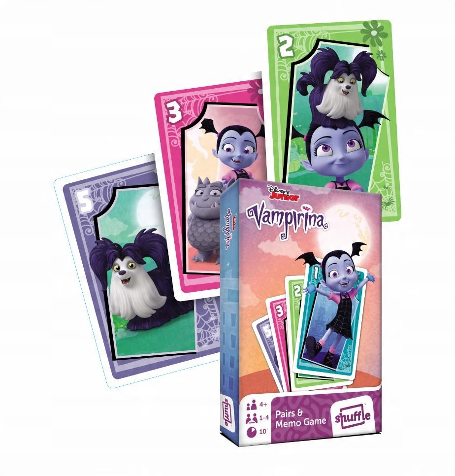 

Vampirina Karty Czarny Piotruś Memo