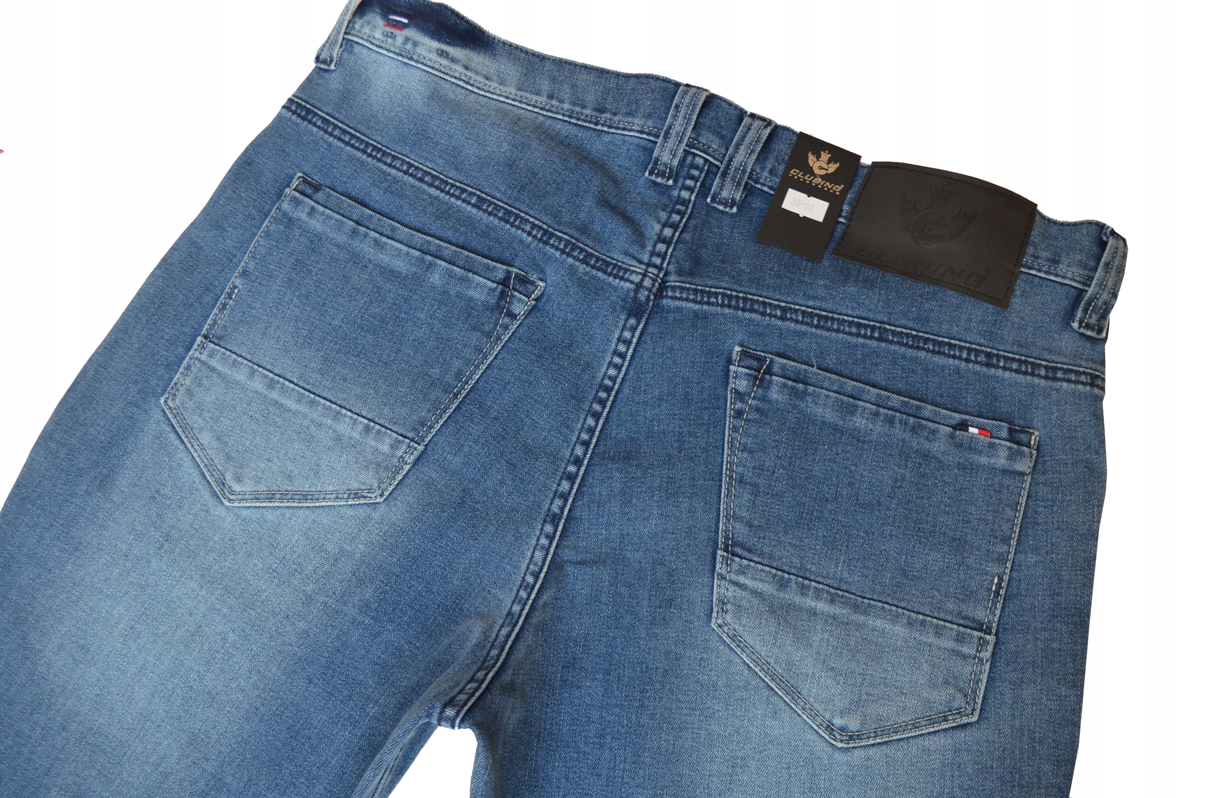 Długie spodnie Clubing jeans 96-98cm pas W38 L36