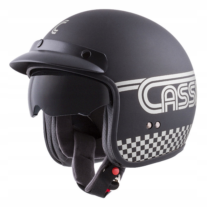 C-SILVER KASK MOTOCYKL CRUISER CHOPPER CASSIDA M Producent Cassida
