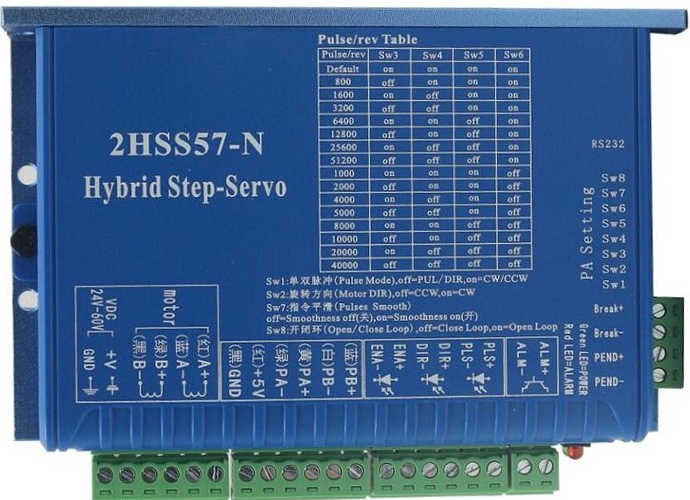 Sterownik 2HSS57 silnika servo krokowego (enkoder)