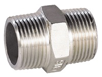 

Nypel dwustronny nierdzewny 1/4'' Inox