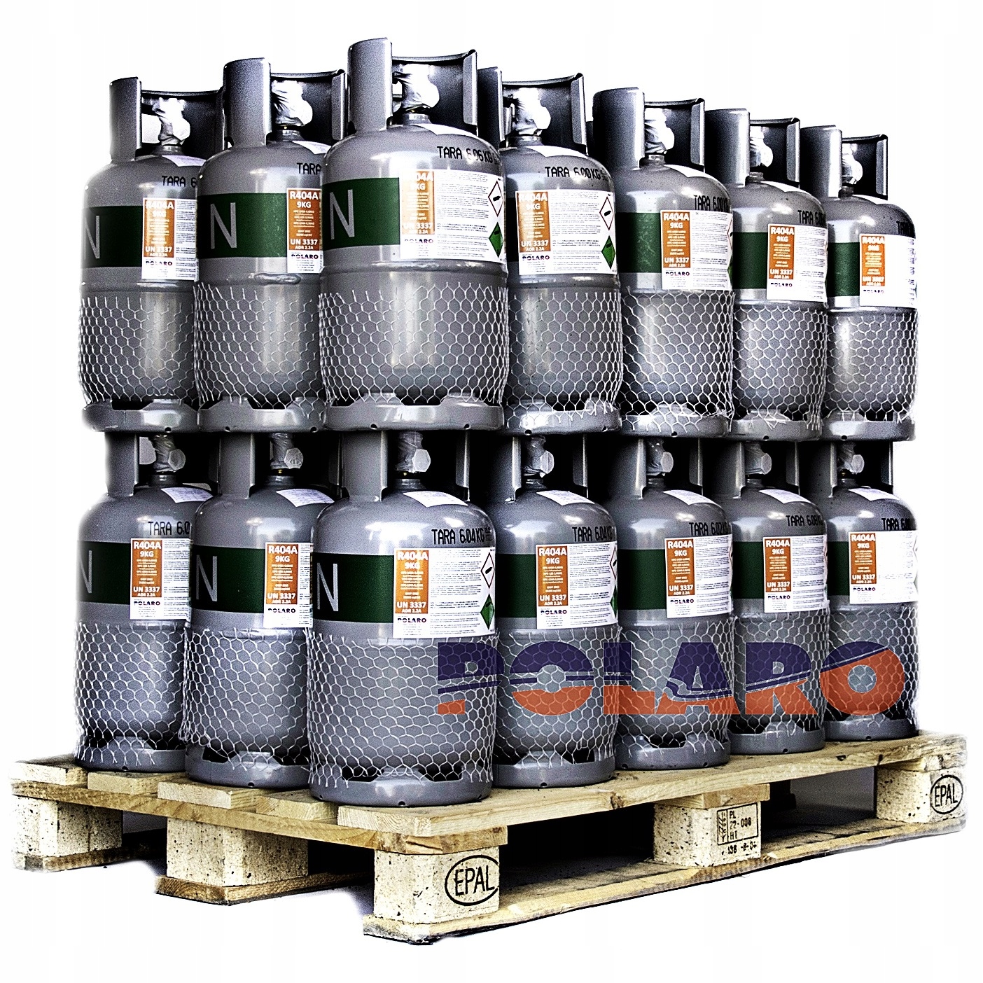 REFRIGERANT R404A 9KG ЛЕГАЛЬНЫЙ ГАЗ POLARO