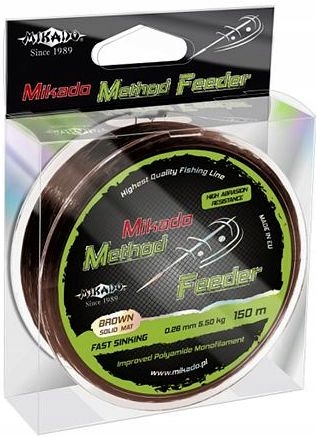 

Żyłka Mikado Method Feeder 0,20mm 150m