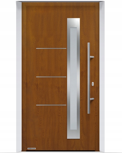 DRZWI ZEWNĘTRZNE STALOWE ALUMINIOWE HORMANN Typ z przeszkleniem