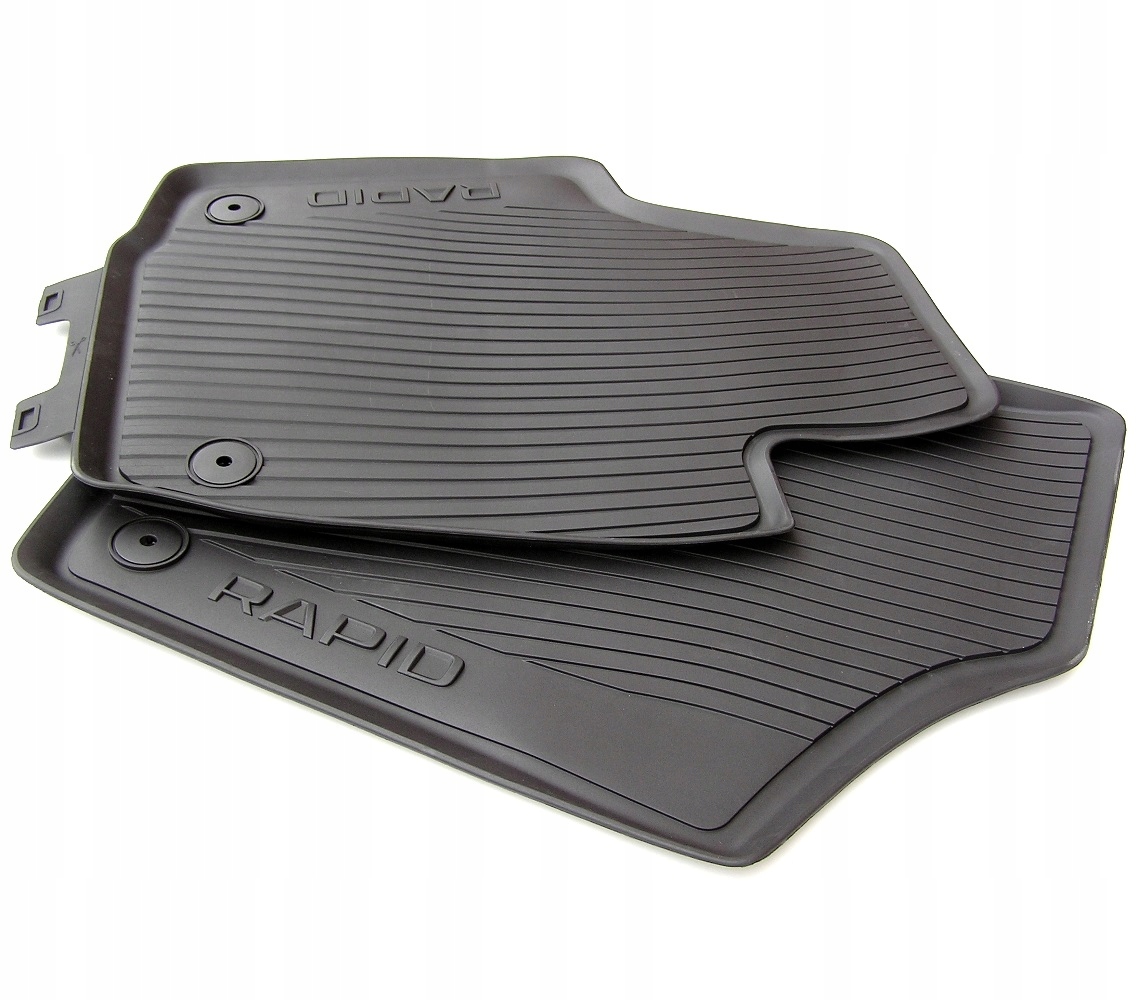 Oryginalne dywaniki całoroczne gumowe Skoda Rapid-przód Oe 5JB061551A